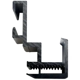 Offgridtec Befestigungklemme schwarz für Mikro-Wechselrichter Solarmodul 28-50mm
