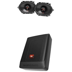 JBL Club 8622 Auto Lautsprecher Set BassPro Nano Aktiver Untersitz Auto-Subwoofer