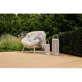 Suns Siano Lounge Chair Aluminium/Rope inkl. Kissen