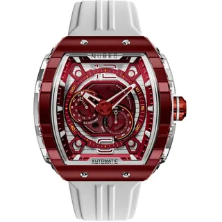 Nubeo Magellan 24h Automatik Leder 49 mm NB-6087-02
