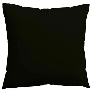 schlafgut Kissenbezug EASY JERSEY 80 x 80 cm Schwarz