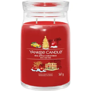 Yankee Candle Big Apple Christmas Duftkerze 567 g rot