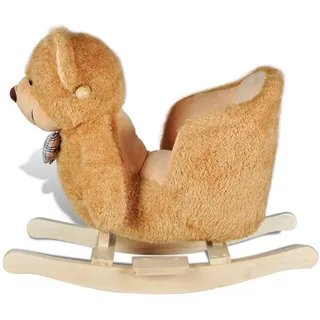vidaXL vidaXL - Schaukeltier - Teddybär - Braun