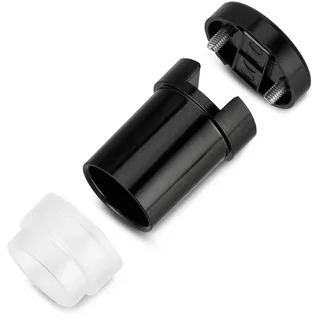 REV Ritter REV Fassung E14, Lampenfassung für Glühlampen bis 40W, 2 Stück, schwarz