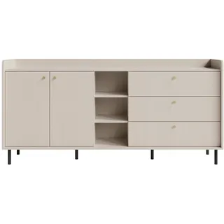 beautysofa Kommode Gloria 193 x 91 x 42 cm Beige