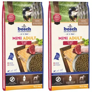 Bosch Tiernahrung Mini Adult Lamm & Reis 30 kg