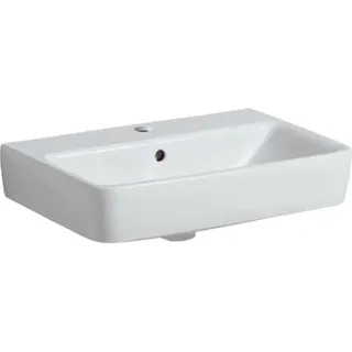 Geberit Renova Compact Waschtisch, 550x370mm, 226155600, Farbe: Weiß, mit KeraTect