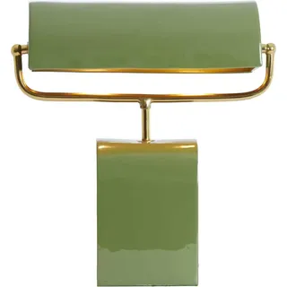 Light & Living - Tischleuchte Cardona - Grün - 35x15,5x38cm Tischlampe - Nachttischlampe, Wohnzimmer, Schlafzimmer - Grün