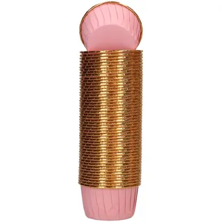 Wilton Muffin Cups Baby Pink 50 Stück: Backförmchen für Muffins und Cupcakes, Glänzende Metallic-Finish, Auch ideal zum Servieren anderer Leckereien wie Petits Fours, Süßigkeiten oder Cake Pops