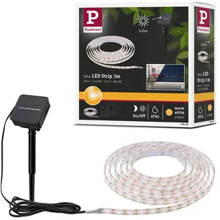 Paulmann LED Stripe Solar 3m Kunststoff inkl. Dämmerungssensor 0,3W 48lm schwarz