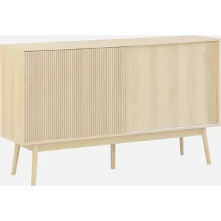 sweeek Skandinavisches Sideboard mit Holzdekor - sweeek
