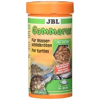 JBL Gammarus 7032200 Ergänzungsfutter für Wasserschildkröten, 1er Pack (1 x 250 ml)