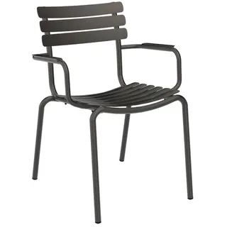 Armlehnstuhl Alua Houe schwarz, Designer Henrik Pedersen, 82x63x59 cm