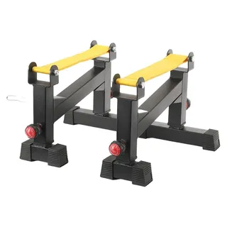 2er-Set Gym Stoßdämpfer - Deadlift Pufferständer - Schweres Krafttraining - Kohlenstoffstahl - Rutschfest - Geräuschdämpfung - Unisex