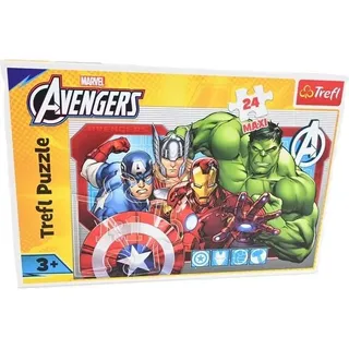 TREFL Puzzle Marvel Avengers: Immer Gerechtigkeit MAXI 24 dlks