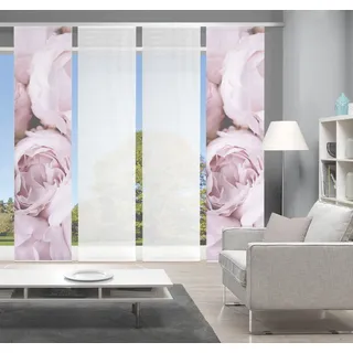 VISION S ROSANA Paneelwagen 60 x 260 cm Rosa 4 Stk.