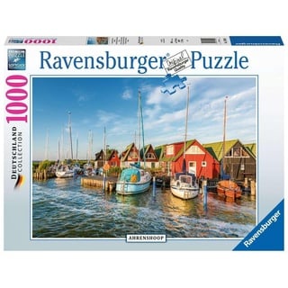 Ravensburger Puzzle Romantische Hafenwelt von Ahrenshoop (17092)