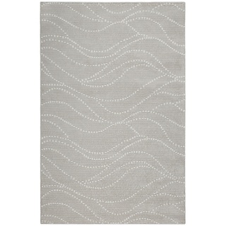 Esprit Flachwebeteppich , Creme, Beige , Textil , Wellen , rechteckig , 200x290 cm , Textiles Vertrauen - Oeko-Tex® , für Fußbodenheizung geeignet, in verschiedenen Größen erhältlich, pflegeleicht, leicht zusammenrollbar , Teppiche Und Böden, Teppiche, Webteppiche