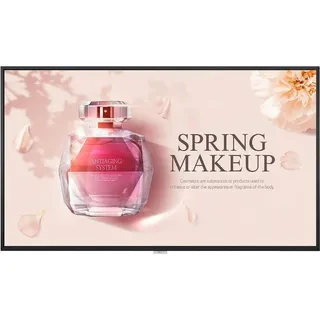 LG 43UH7J-H Display de signage digital 109,2 cm (43") IPS IPS Wifi 700 cd / m2 4K Ultra HD Schwarz Integrierter Prozessor Web OS 24/7