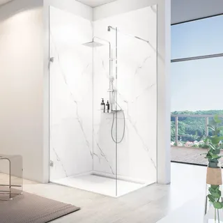 Schulte ExpressPlus DecoDesign Duschrückwand Softtouch Stein Marmor 255x100cm