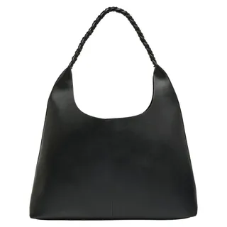 s.Oliver Schultertasche Hobo Bag Grey / Black schwarz - Schwarz