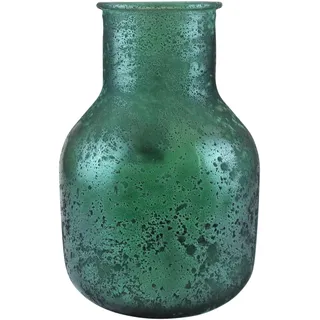 AM Design Dekovase »aus recyceltem, mattem grünem Glas« sorgt für eine stilvolle Dekoration, grün