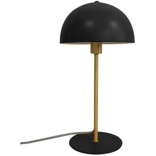 Leitmotiv Tischleuchte , Schwarz , Metall , Pilz , 39 cm , Lampen & Leuchten, Innenbeleuchtung, Tischlampen, Tischlampen