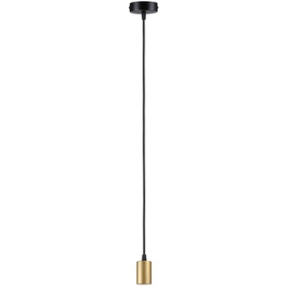 Paulmann 71134 Pendelleuchte E27 Schwarz (matt), Gold