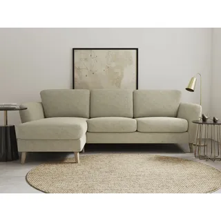 OTTO home Eckcouch Polyester 2-Sitzer Braun