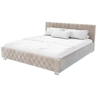 Juskys Nizza 180 x 200 cm Beige