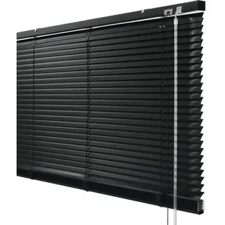 SOLUNA DIM-OUT Alu-Jalousie 240 x 170 cm schwarz, mit 20% mehr Lamellen zur bess