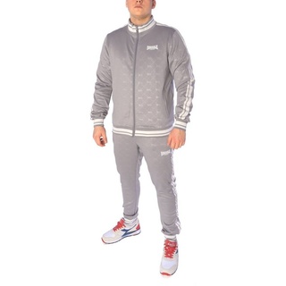 Lonsdale Herren Trainingsanzug Grey/White, XXL