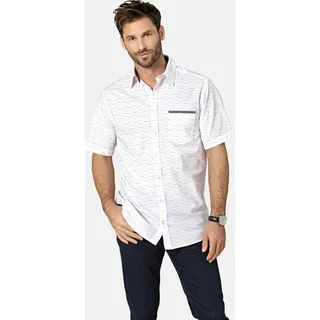 Langarmhemd BABISTA "Kurzarmhemd SORIANEZ", Herren, Gr. XL, weit, weiß, Obermaterial: 100% Baumwolle CO., Hemden Langarmhemd