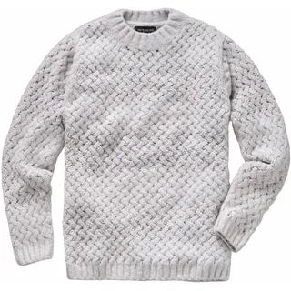 3-D-Pullover Grau 52