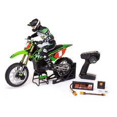 Bild von RC 1/4 Promoto-MX Motorcycle RTR with Battery and Charger, Pro Circuit, LOS06002, Green
