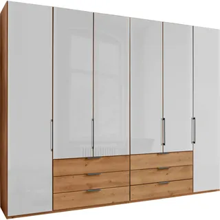 Wiemann Falttürenschrank Monaco 295 x 216 x 58 cm Braun/Weiß