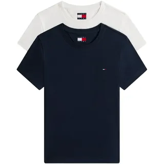 Tommy Hilfiger Dw0dw21366 Ecru/Dark Night Navy L