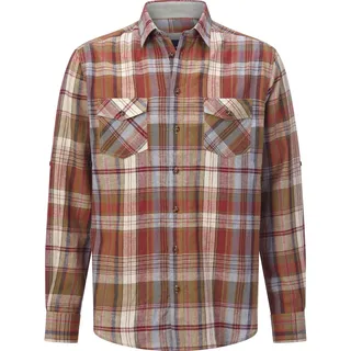 Babista Langarmhemd »Hemd DELZILO« 1 Stk. im Holzfäller-Look, rot