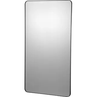 SucceBuy Schminkspiegel zur Wandmontage, 0.15 Zoll dick, 30 x 55 Zoll Spiegel. Mit Rahmen aus Aluminiumlegierung und explosionssicherer Folie. Kratzfest, Z-förmige Halterung. Für Badezimmer