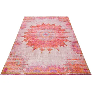 WECON HOME Sunkissed Webteppich 130 x 190 cm Beige/Mehrfarbig