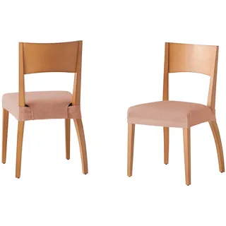 Martina Home Túnez Stuhlhusse, Stoff, Stuhlbezug, Lachs, 24 x 30 x 6 cm, 2 Stück