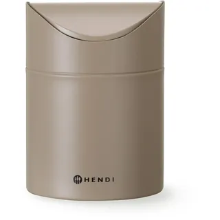 HENDI Tischabfalleimer 1,2 l Beige