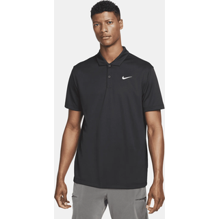 Nike Court Dri-FIT Tennis-Poloshirt Herren Black/White M