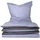 Doubleface Unifarben Blau 155 x 220 cm + 80 x 80 cm