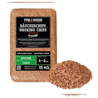PINI Räucherchips 15 kg Eiche