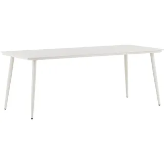 VCM Gartentisch Beige , 90x75x200 cm