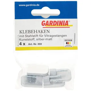 GARDINIA Scheibenstange flachoval 1-läufig Ø 11 mm 240 cm Silber