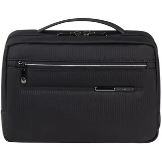 Samsonite Kulturbeutel "SPLENDIX 19", Damen, Gr. B/H/T: 27cm x 19cm x 10cm, schwarz, Nylon, unifarben, Taschen Kulturbeutel, Kosmetiktasche Beauty Case Toilettenbeutel