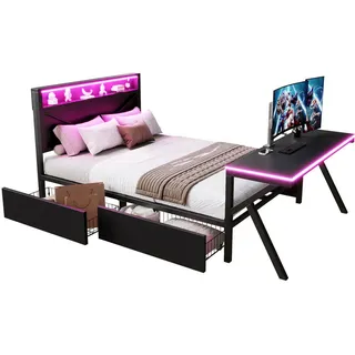 stilvora 140 x 200 cm Schwarz