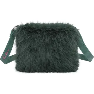 Fritzi aus Preußen Umhängetasche Fur Crossbody Bag Green dunkelgrün - dunkelgrün